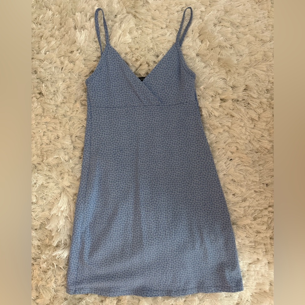 Brandy Melville Blue Spaghetti Strap Dress